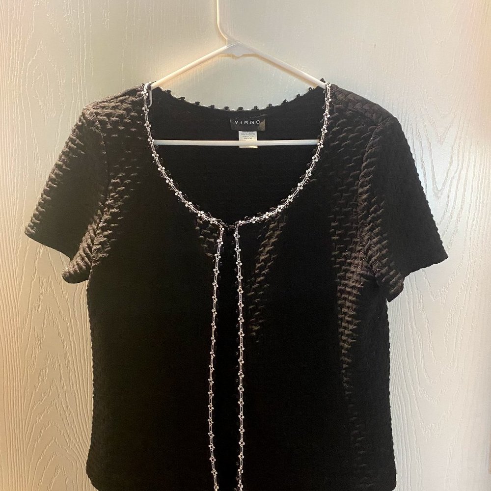 Virgo Black Tank Dress with Jacket